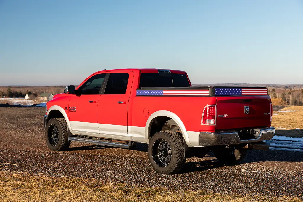 American Flag Decal Kit | Ram 1500/2500/3500 6'4" Regular Bed