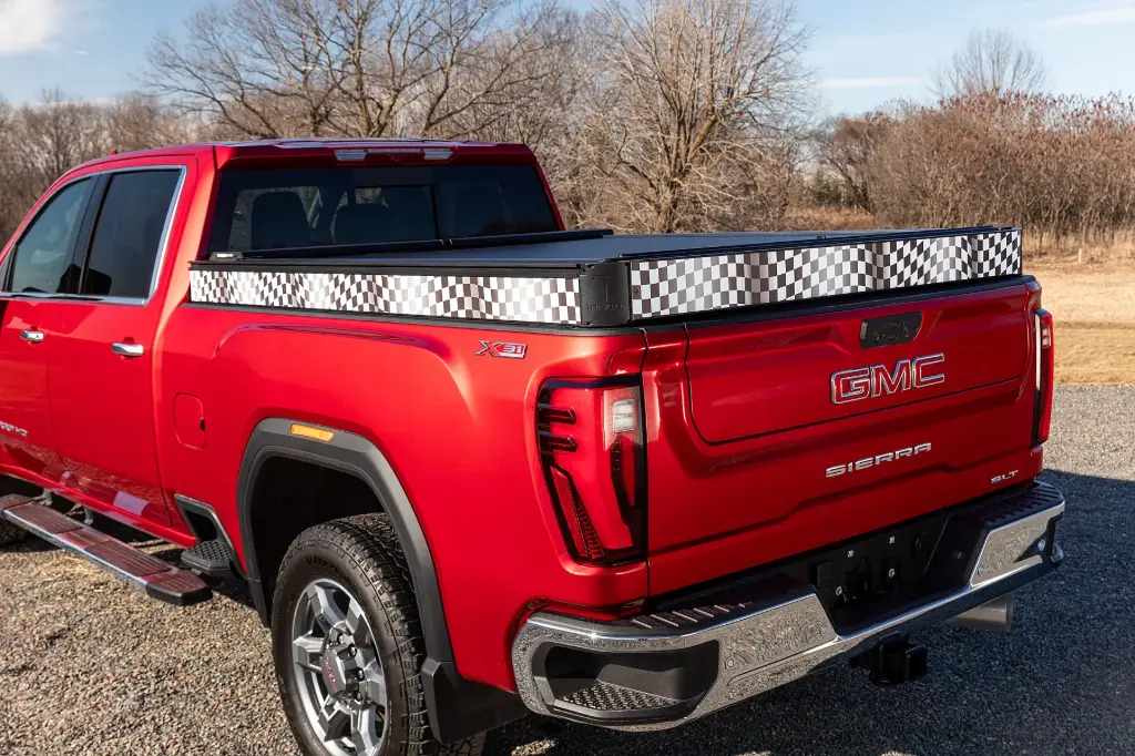 Checkered Flag Decal Kit | Chevy Silverado, GMC Sierra 6'9" Bed