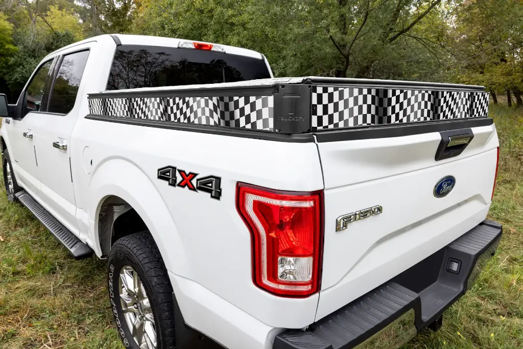 Checkered Flag Decal Kit | Ford F150, Ram 1500, Toyota Tundra, Nissan Titan Short Bed