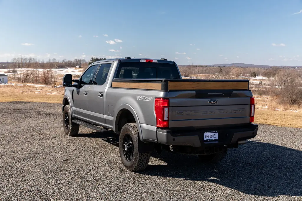Dark Wood Decal Kit | Ford Superduty 6.75' Regular Bed