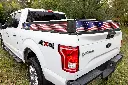 Wavy American Flag Decal Kit | Ford F150, Ram 1500, Toyota Tundra, Nissan Titan Short Bed