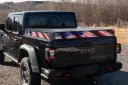 Wavy American Flag Decal Kit | Jeep Gladiator