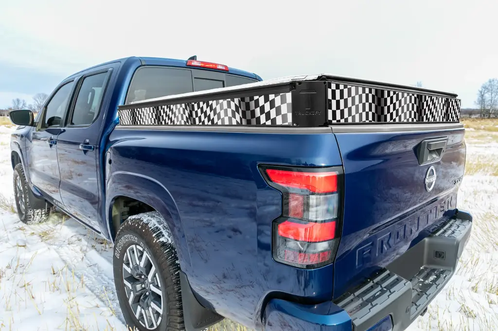 Checkered Flag Decal Kit | Nissan Frontier 5’ Short Bed
