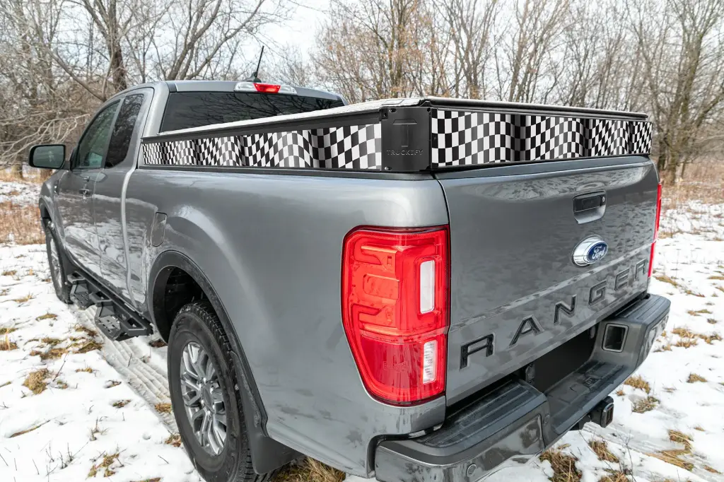 Checkered Flag Decal Kit | Ford Ranger 5’ Short Bed