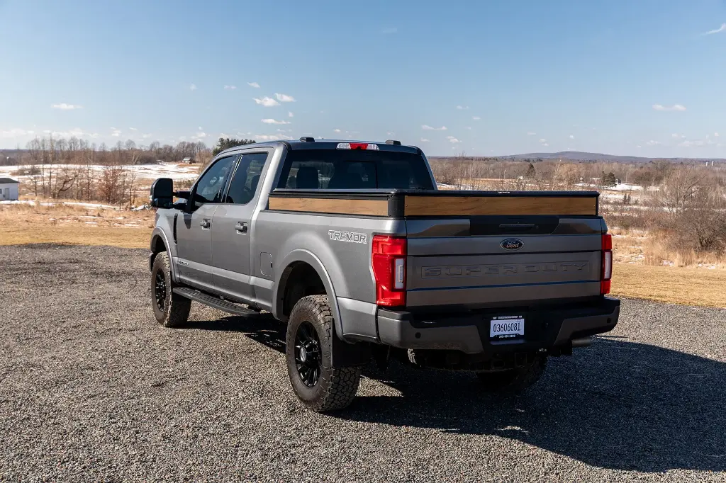 Dark Wood Decal Kit | Ford Superduty 8' Long Bed
