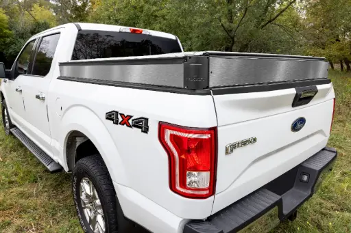 [P25035-BM] Brushed Metal Decal Kit | Ford F150, Ram 1500, Toyota Tundra, Nissan Titan Short Bed