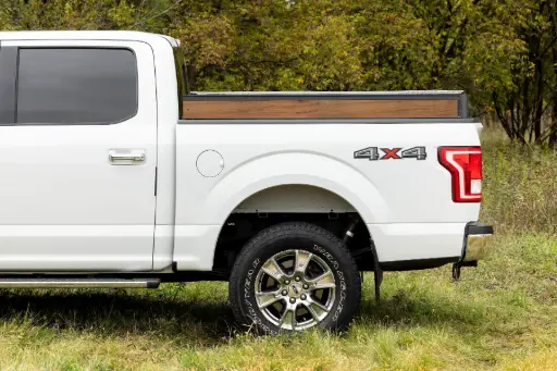 [P25015-DW] Dark Wood Decal Kit | Chevy Silverado, GMC Sierra 6'6", Ford F150 6.5' Regular Bed