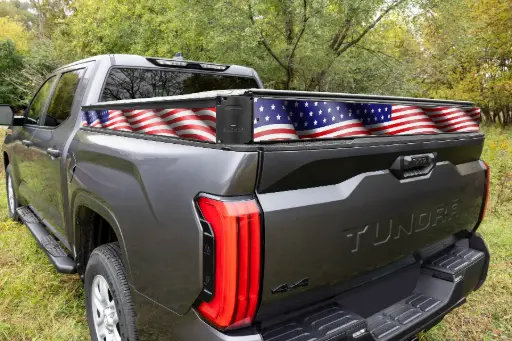 [P25030-AFW] Wavy American Flag Decal Kit