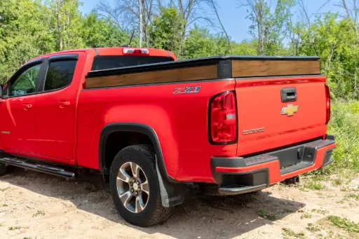 [P25040-DW] Dark Wood Decal Kit | GMC Canyon, Chevy Colorado 5'2" Short Bed 