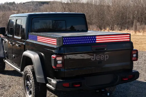 [P25050-AF] American Flag Decal Kit | Jeep Gladiator
