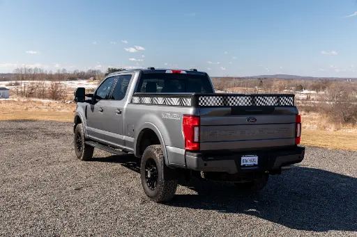 [P25090-CH] Checkered Flag Decal Kit | Ford Superduty 8' Long Bed