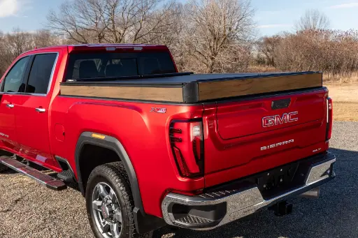 [P25085-DW] Dark Wood Decal Kit | Chevy Silverado, GMC Sierra, Toyota Tundra, and Ram 8' Long Bed